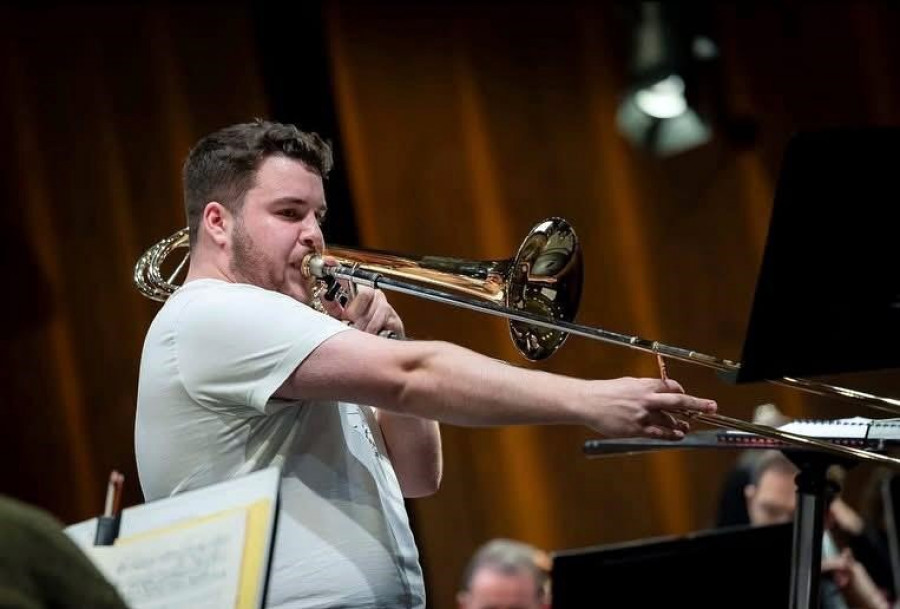 Valga lleva a uno de sus alumnos del CMS a la Musikverein de Viena como solista de trombón