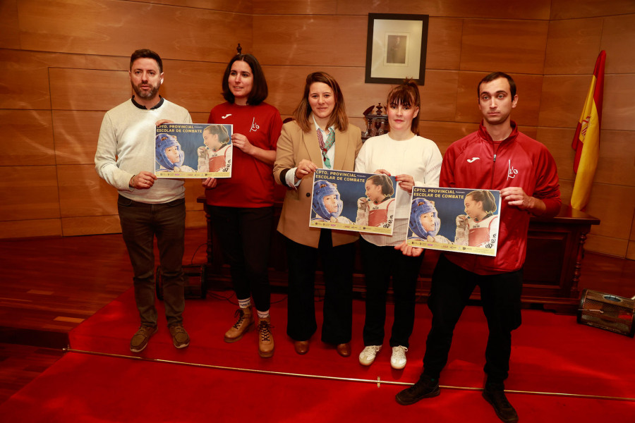 Cambados se convierte en capital del taekwondo  con el provincial escolar