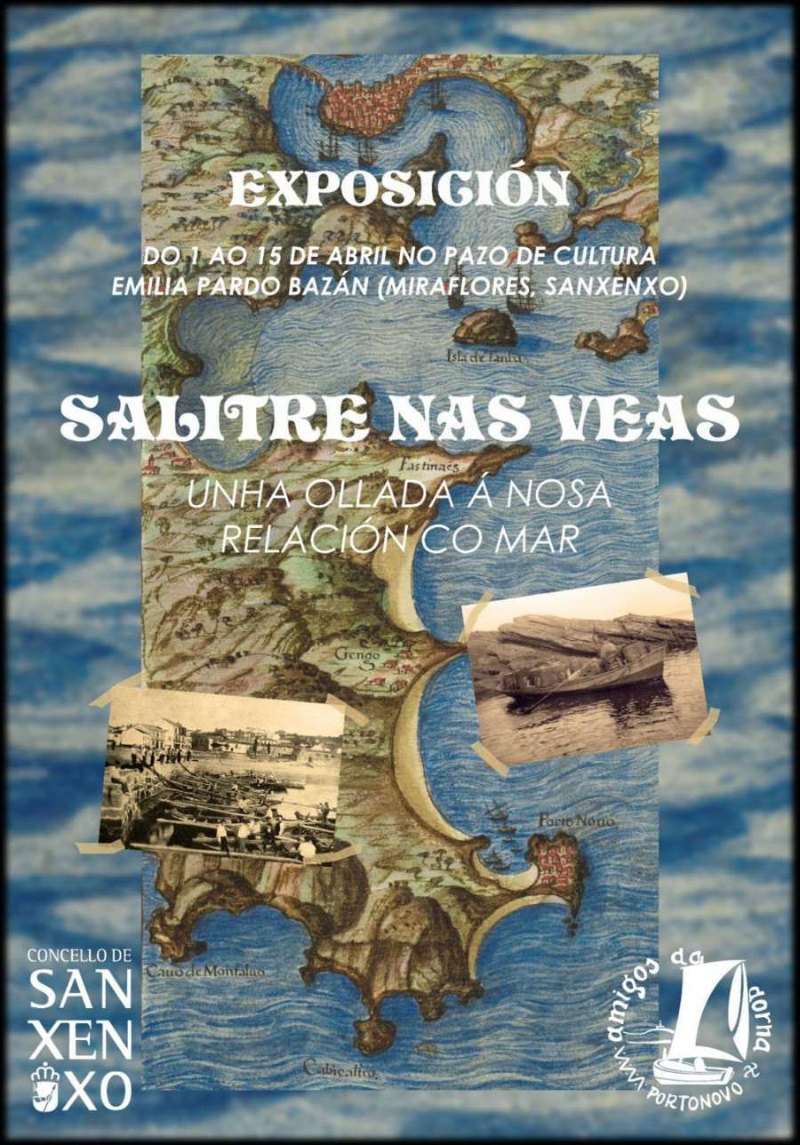‘Salitre nas veas’ estará expuesta al público en el auditorio Emilia Pardo Bazán