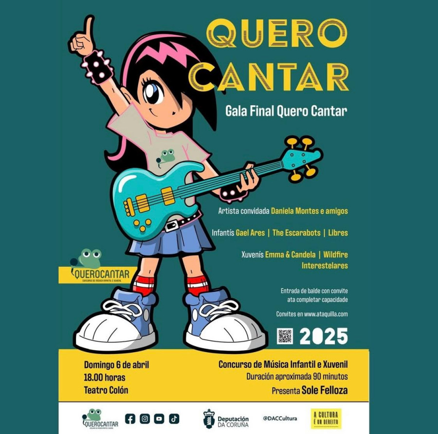 El alumnado del CEIP de Escarabote participa hoy en la final del “Quero Cantar” 2025