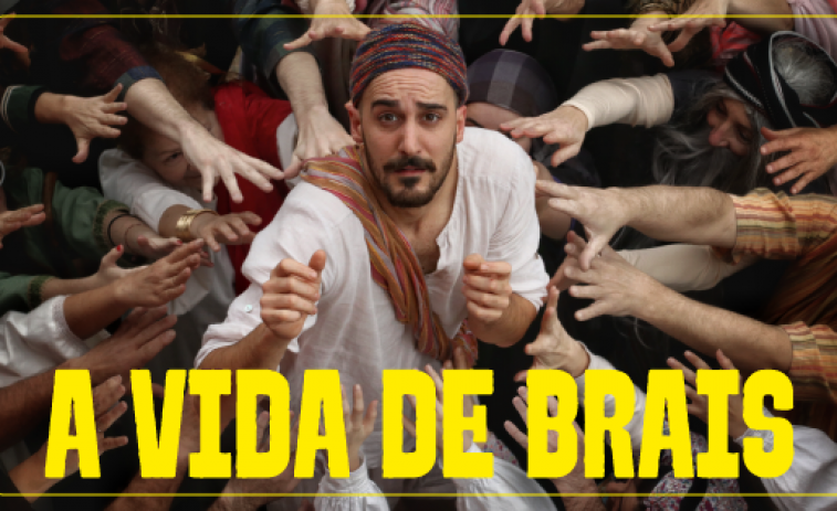 Teatro Airiños estrenó hoy su nueva producción, ‘A vida de Brais’, y repite mañana en el auditorio