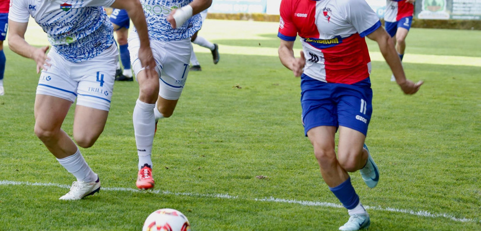 El Arosa fue de más a menos