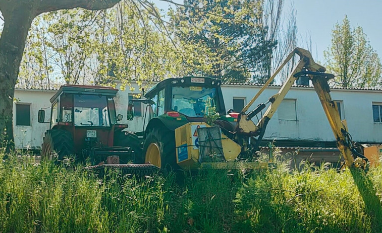 El BNG de Valga demanda un plan de limpieza en carreteras que vele por la seguridad vial