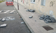 Ribadumia denuncia actos vandálicos en el entorno de la obra en la Escuela Infantil