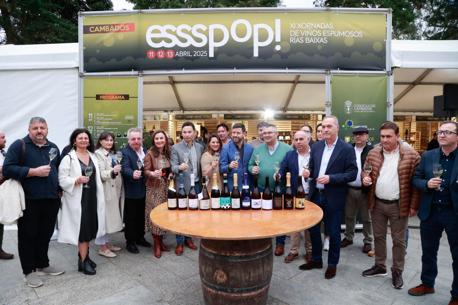 Cambados descorcha en Torrado tres días de actividades alrededor de los vinos espumosos de la DO