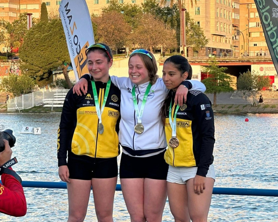 Silvia Gago y Lara Remigio triunfan en la Copa de España en C2 500 metros