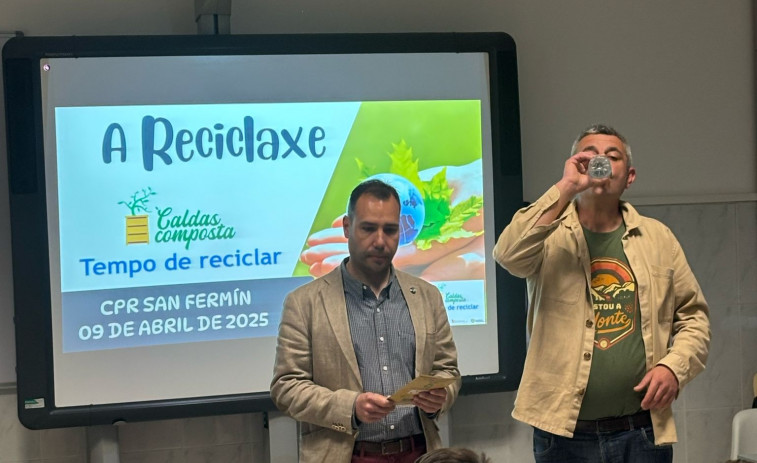 Centros educativos de Caldas reciben unas charlas sobre la importancia del reciclaje