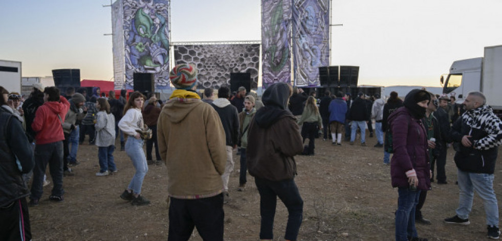 Desmantelan en Mos una fiesta rave