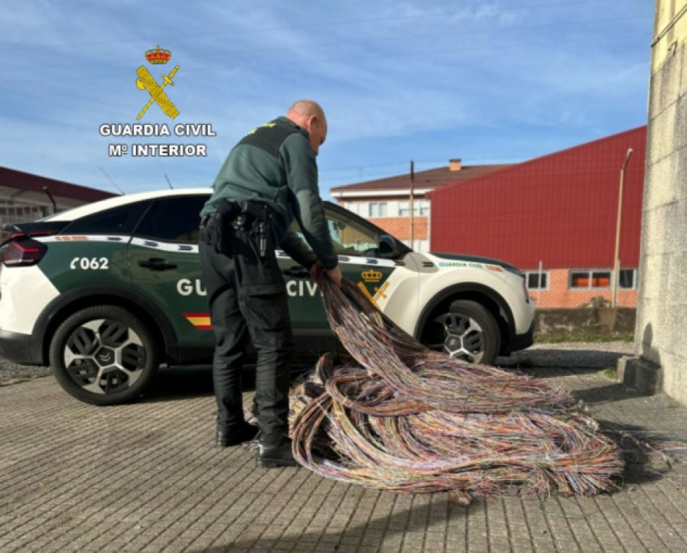ImagendearchivodecabledecobreintervenidoduranteunaoperacinenGaliciaEP