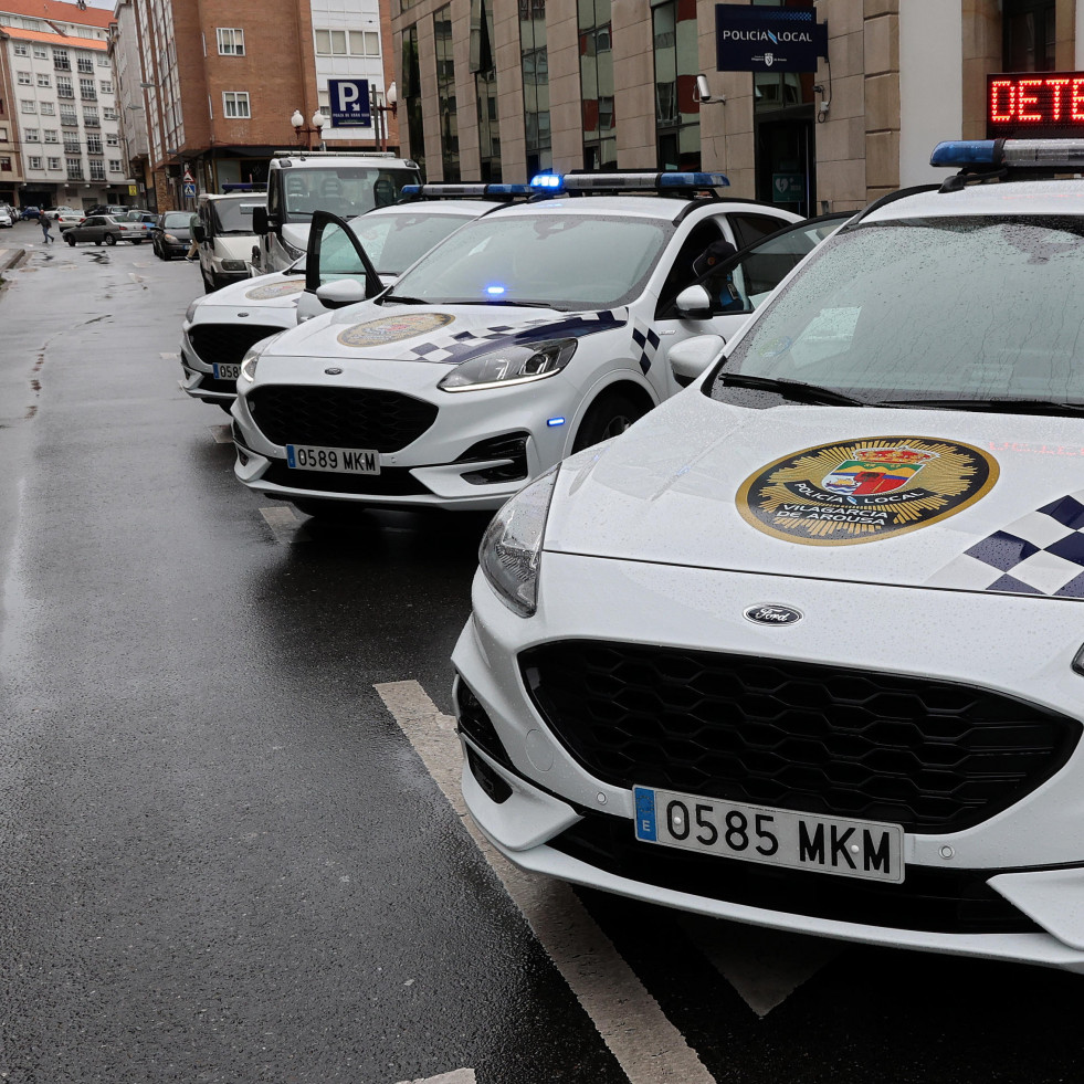 Positivo en drogas tras protagonizar tres accidentes en menos de 30 minutos en Vilagacía