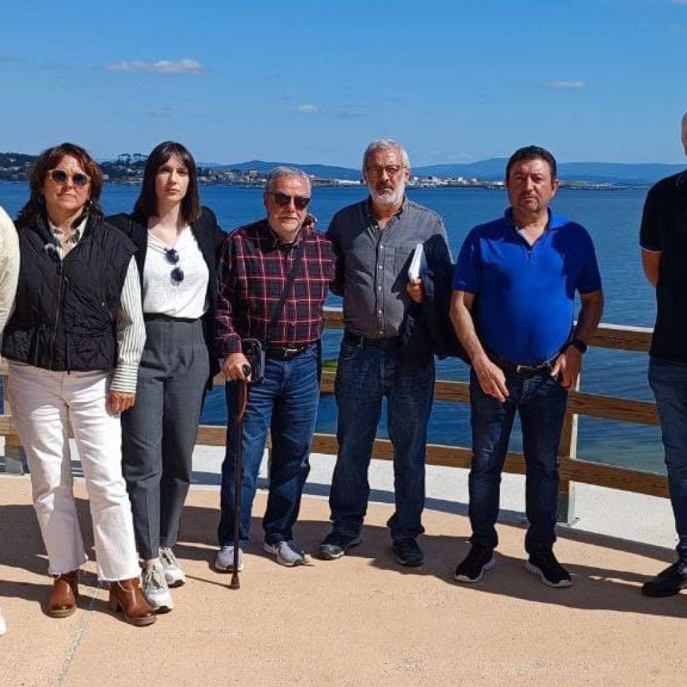 Podemos Galicia reclama una solución en el litoral de A Ribeiriña