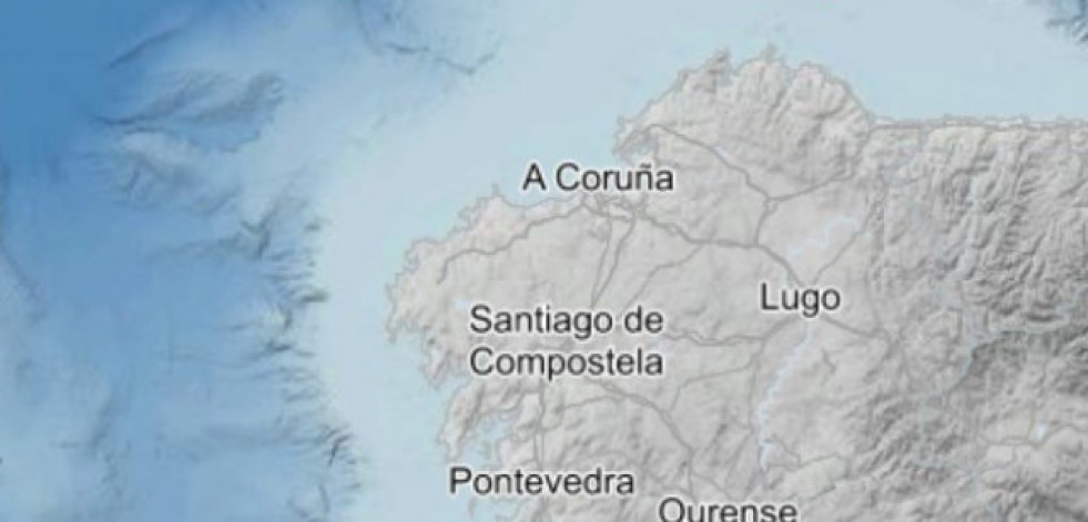 Registrado un terremoto de magnitud 3 frente a la costa lucense