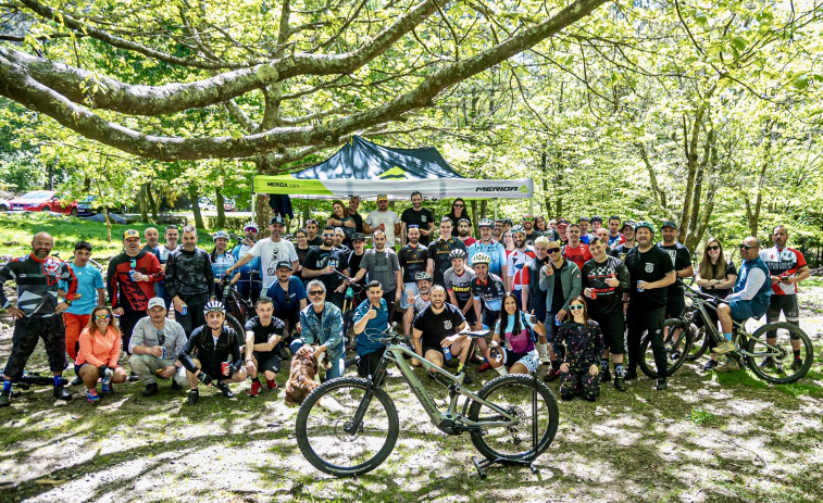 Éxito rotundo en la I Jornada de Convivencia de MTB en Monte Xiabre