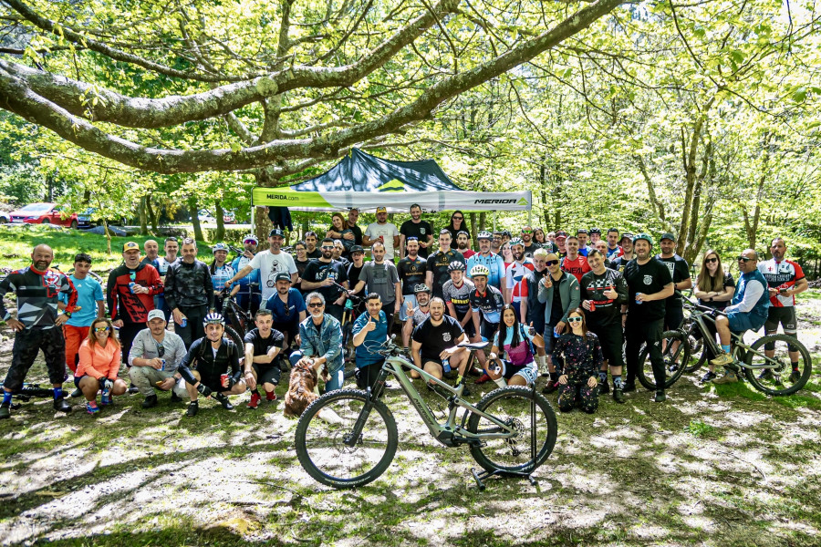 Éxito rotundo en la I Jornada de Convivencia de MTB en Monte Xiabre