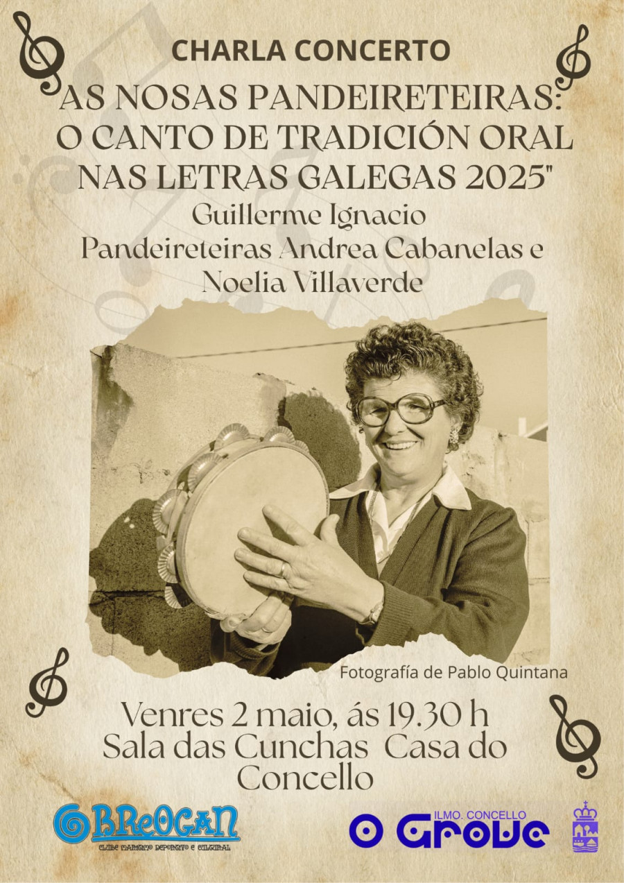 El CDMC Breogán organiza una charla-concierto para honrar a la tradición de las pandereteiras