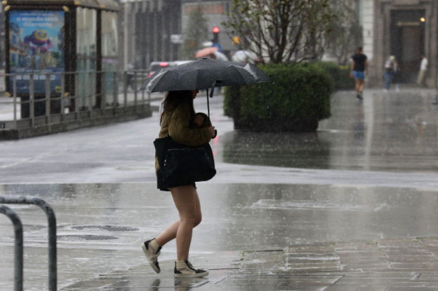 Alerta amarilla por tormentas en toda Galicia este viernes