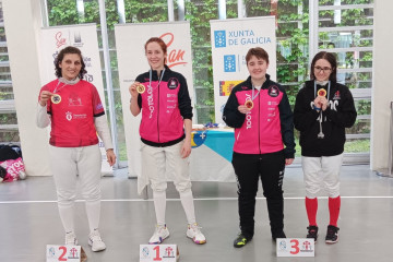 Podium feminino absoluto