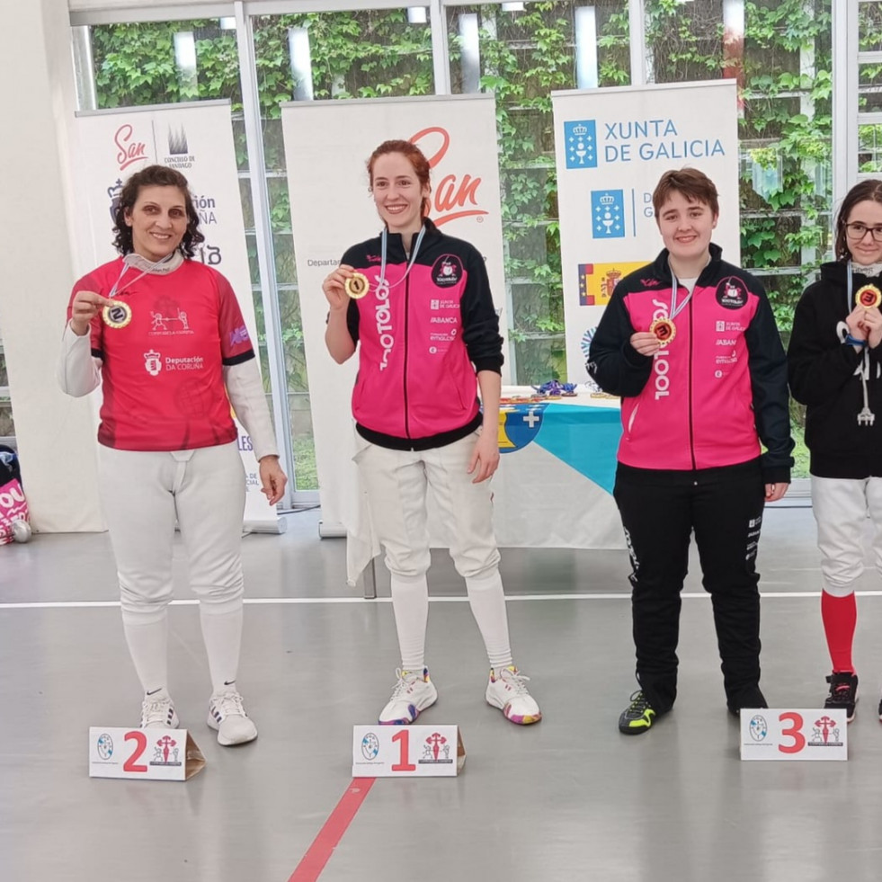 La cambadesa Araceli Bugallo suma una plata en el Campeonato Gallego