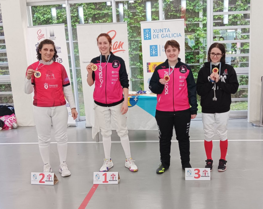 La cambadesa Araceli Bugallo suma una plata en el Campeonato Gallego