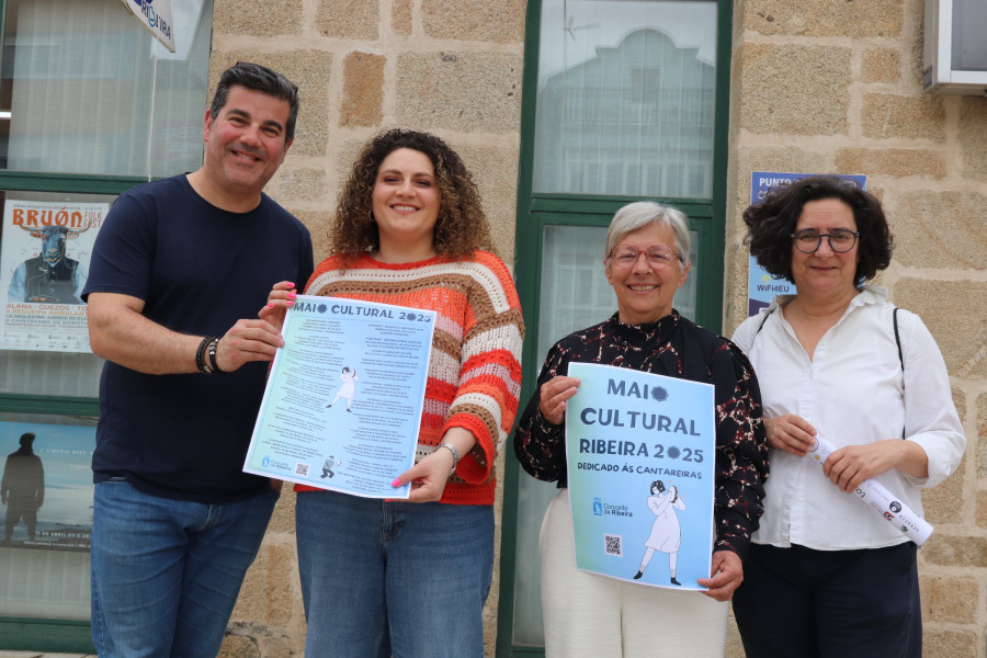 Ribeira apuesta de nuevo por la lengua y la cultura en su programa del mes de mayo