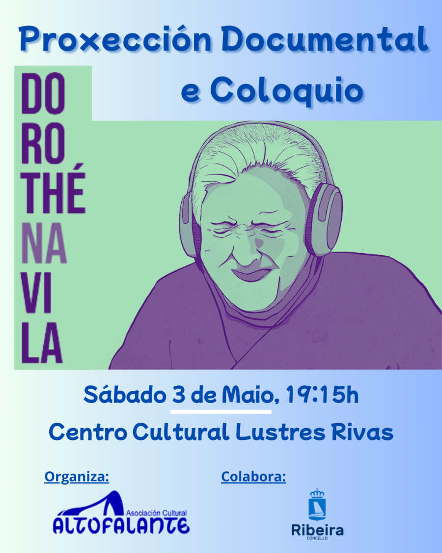 La Asociación Altofalante conmemora las Letras Galegas en el Maio Cultural de Ribeira