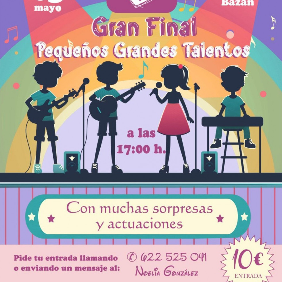 La AECC de Sanxenxo pone a la venta las entradas para asistir al concurso de talentos infantil
