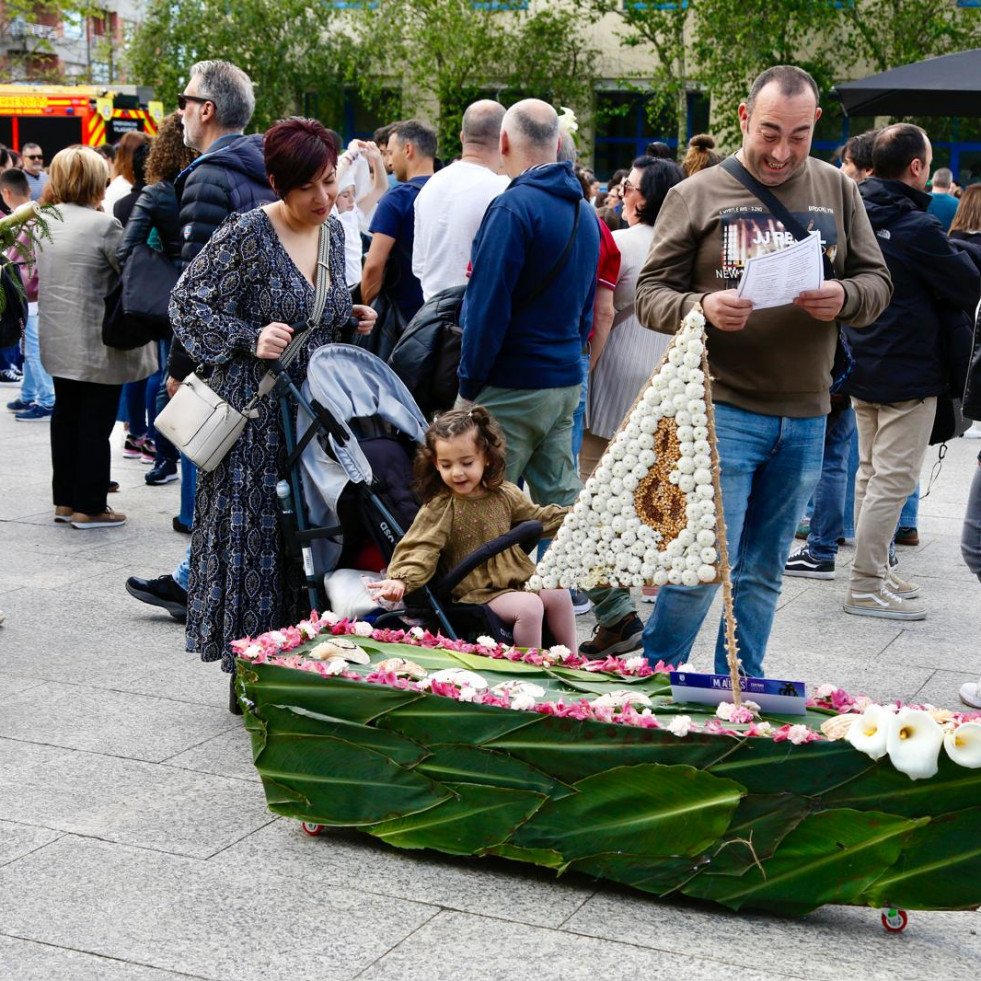 Los ‘Maios’ en Vilagarcía demuestran arte y pasión por la cultura tradicional