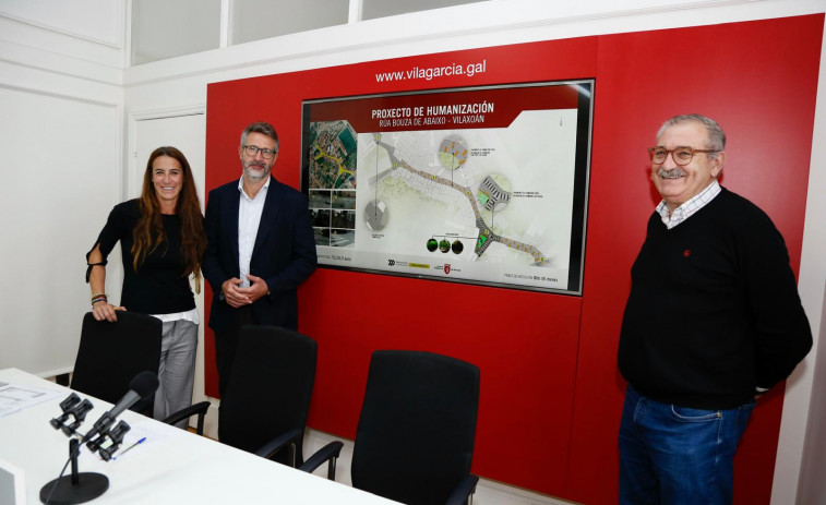 Bouza de Abaixo, en Vilaxoán, tendrá nuevas tuberías, será de prioridad peatonal y el pavimento combinará zonas de piedra con otras de hormigón