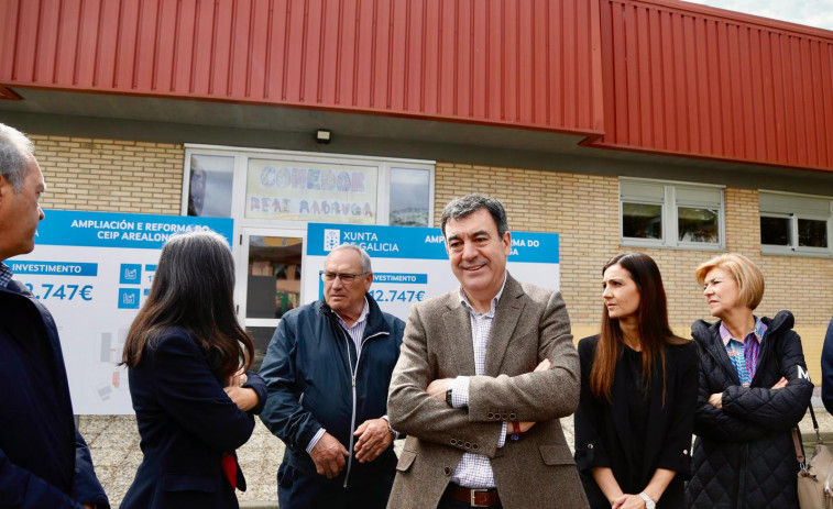 El colegio Arealonga inicia la próxima semana las obras que lo conectarán con el Vagalume y aumentarán la capacidad de su comedor