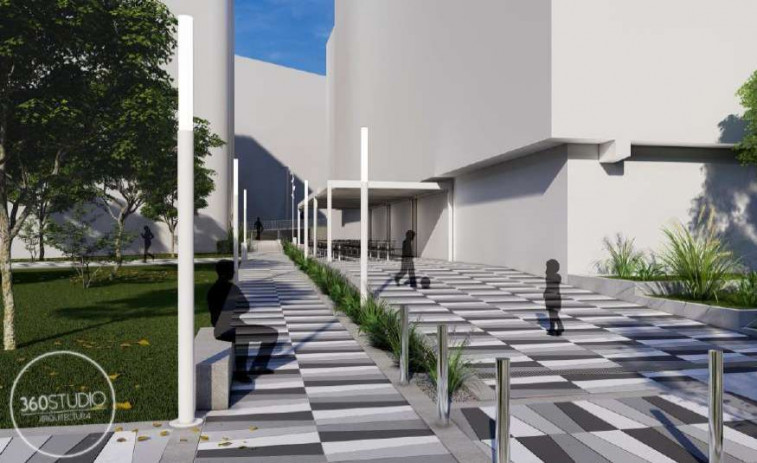 El Concello licita la humanización del acceso a la plaza de Travesía Arenal