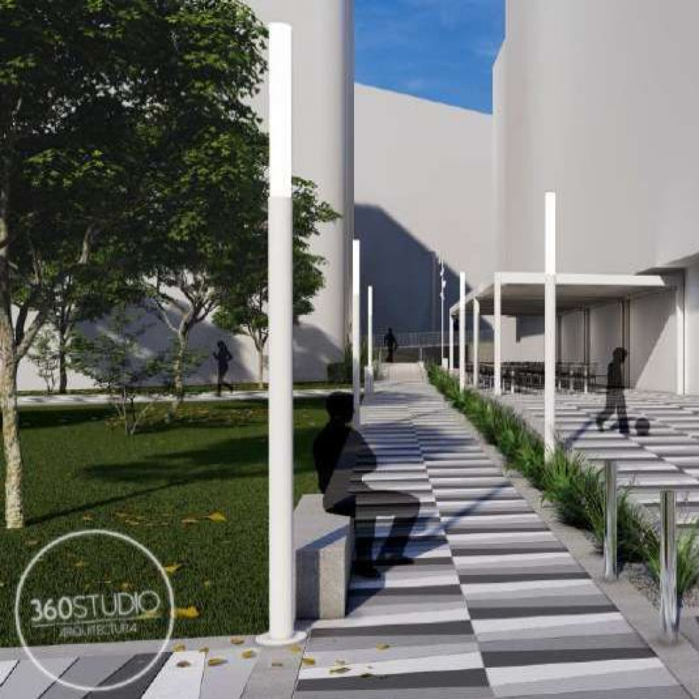 El Concello licita la humanización del acceso a la plaza de Travesía Arenal