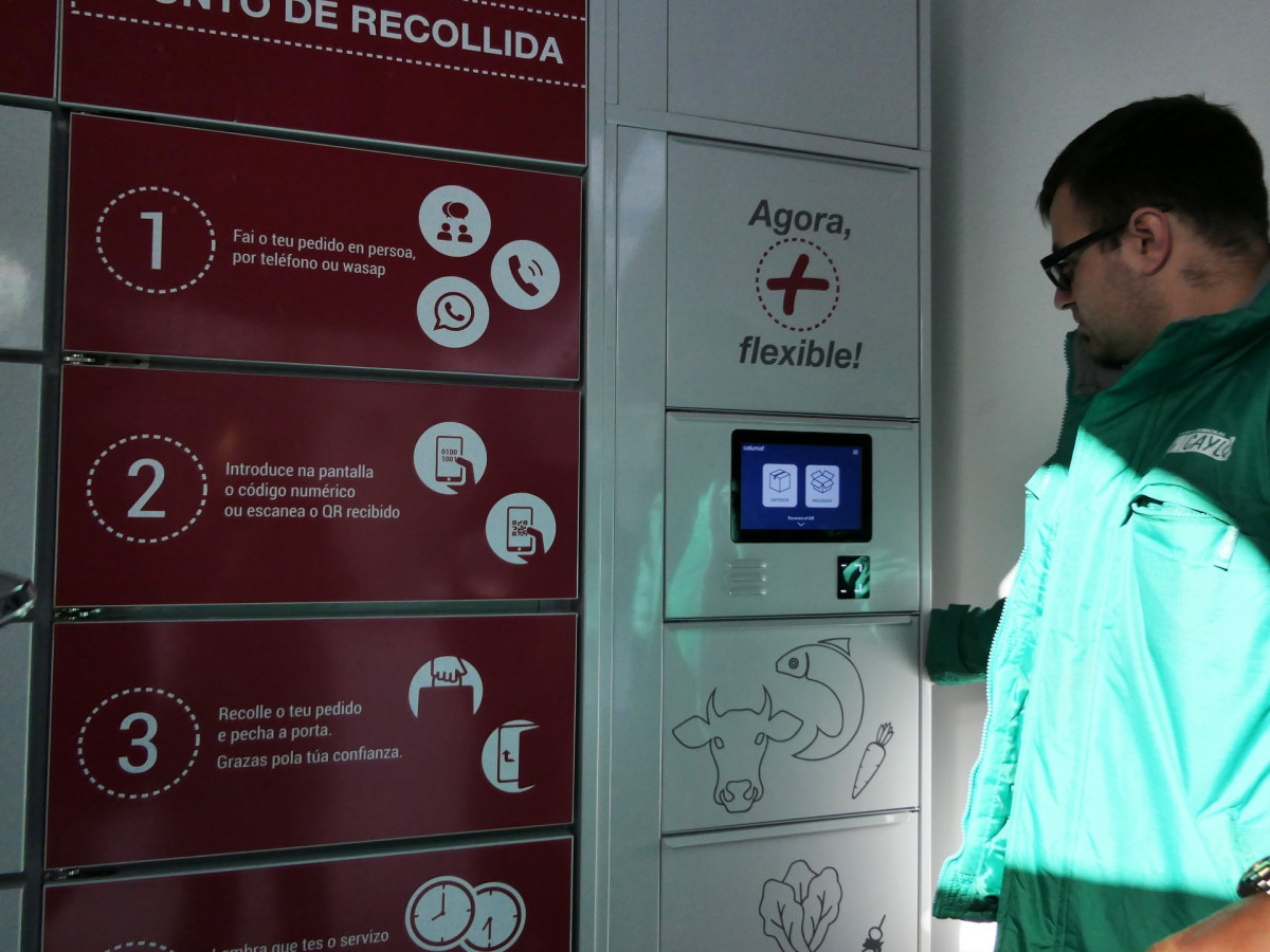 Taquillas refrigeradas de la plaza
