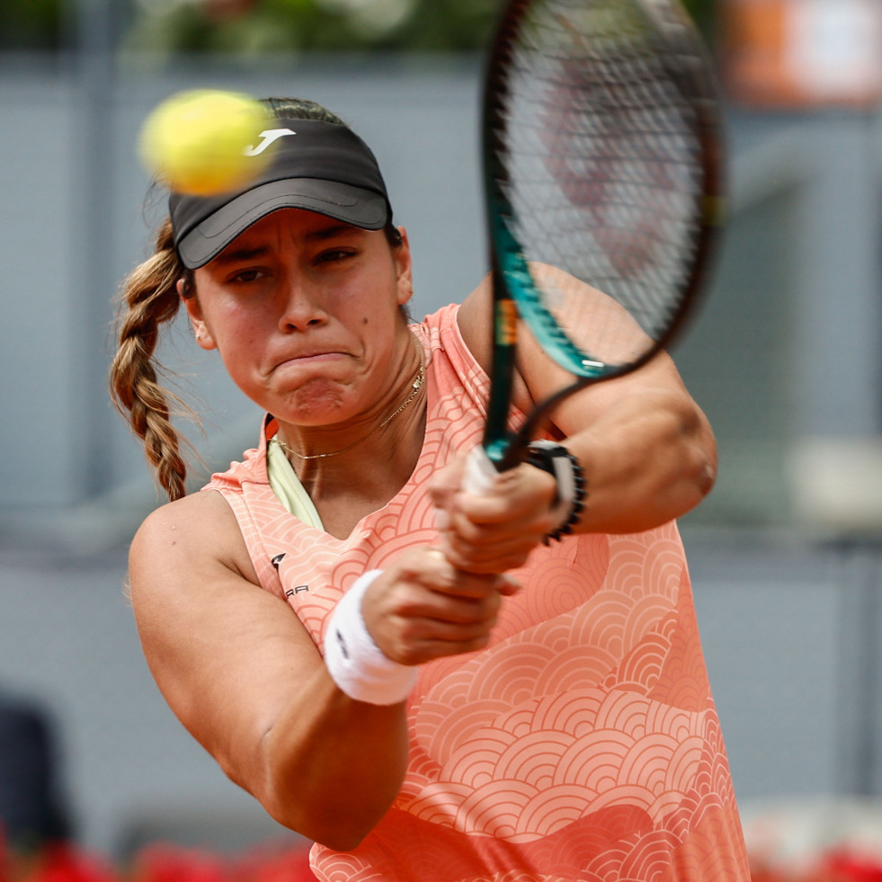 Jéssica Bouzas se cruza con la norteamericana Ann Li en el WTA 1000 de Roma