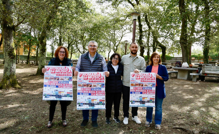 Os Firrás, la Banda de Allariz y Xironsa estarán en una Romería da Música de Ribadumia en la que no faltará lo culinario
