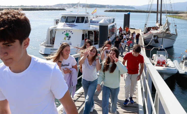 El Festival de la Francofonía lleva a los alumnos en catamarán y al Museo