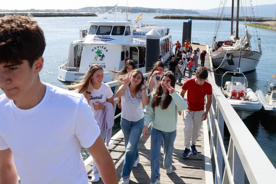 El Festival de la Francofonía lleva a los alumnos en catamarán y al Museo