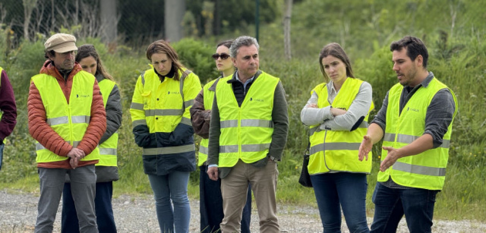 Santiago lidera un proxecto pioneiro de infraestrutura verde para tratar augas de escorras