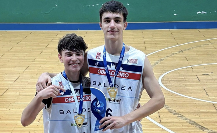 Los arousanos Yago Rey y Mauro Caneda se proclaman campeones gallegos en categoría cadete