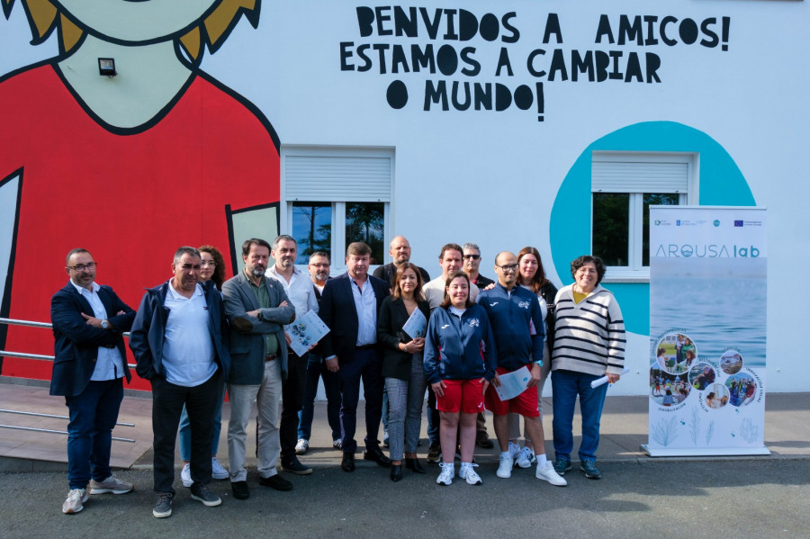 Mar y Amicos trabajan en la restauración de la ría de Arousa de cara al 2030