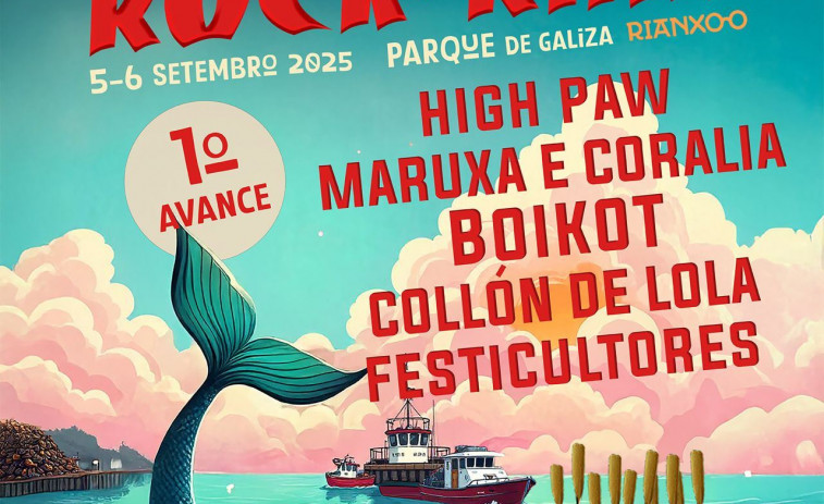 Boikot, Dakidarría y Kumpania Algazarra estarán en Rock In Rian 2025 el 5 y 6 de septiembre