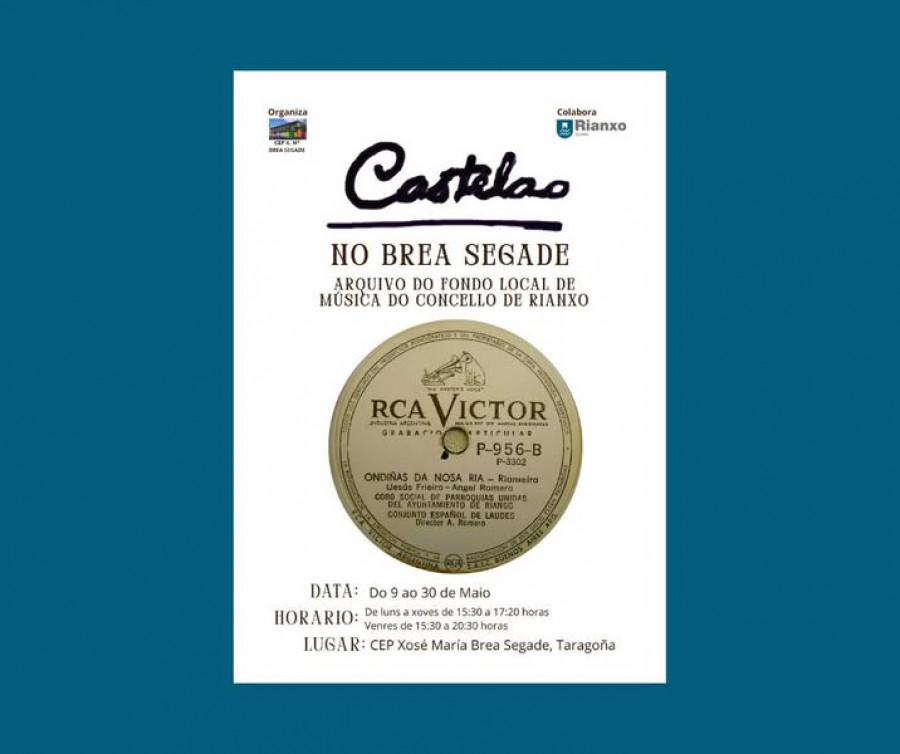 El CEP Xosé María Brea Segade acoge desde mañana una exposición única de Castelao