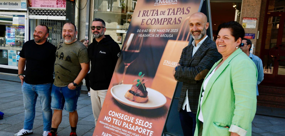 Vilagarcía acoge la primera ruta de tapas y compras