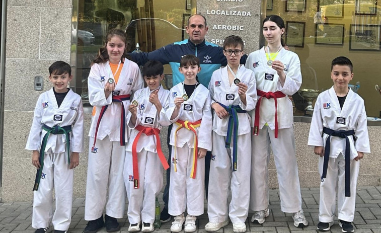 El Club Olimpic logra dos oros y tres bronces en el Autonómico Escolar de combate