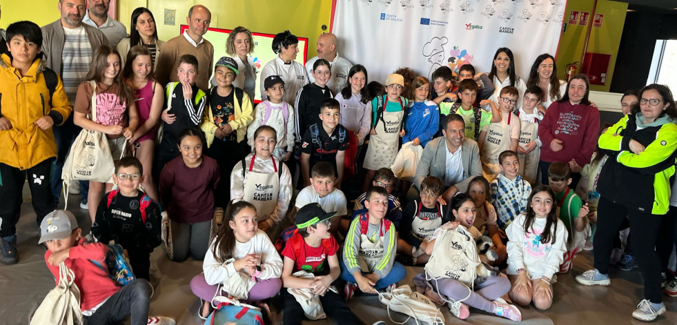 La Consellería do Mar y Vegalsa Eroski impulsan el consumo de pescado entre los niños