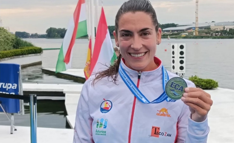 La deportista del Breogán de O Grove, Tania Álvarez, recibe la Mención Honorífica del CSD