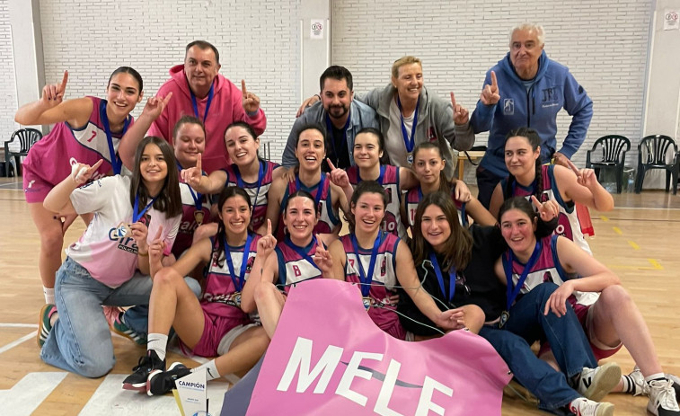 El sénior femenino del Giraldo CB Vilagarcía asciende a Primera