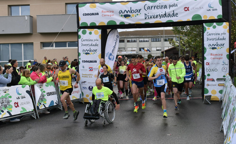 Más de 300 participantes en la XI Carreira pola Diversidade