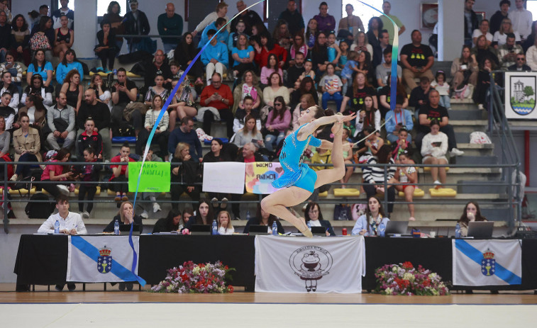 Vilanova vibra con la II Fase del Campeonato Provincial de Gimnasia Rítmica