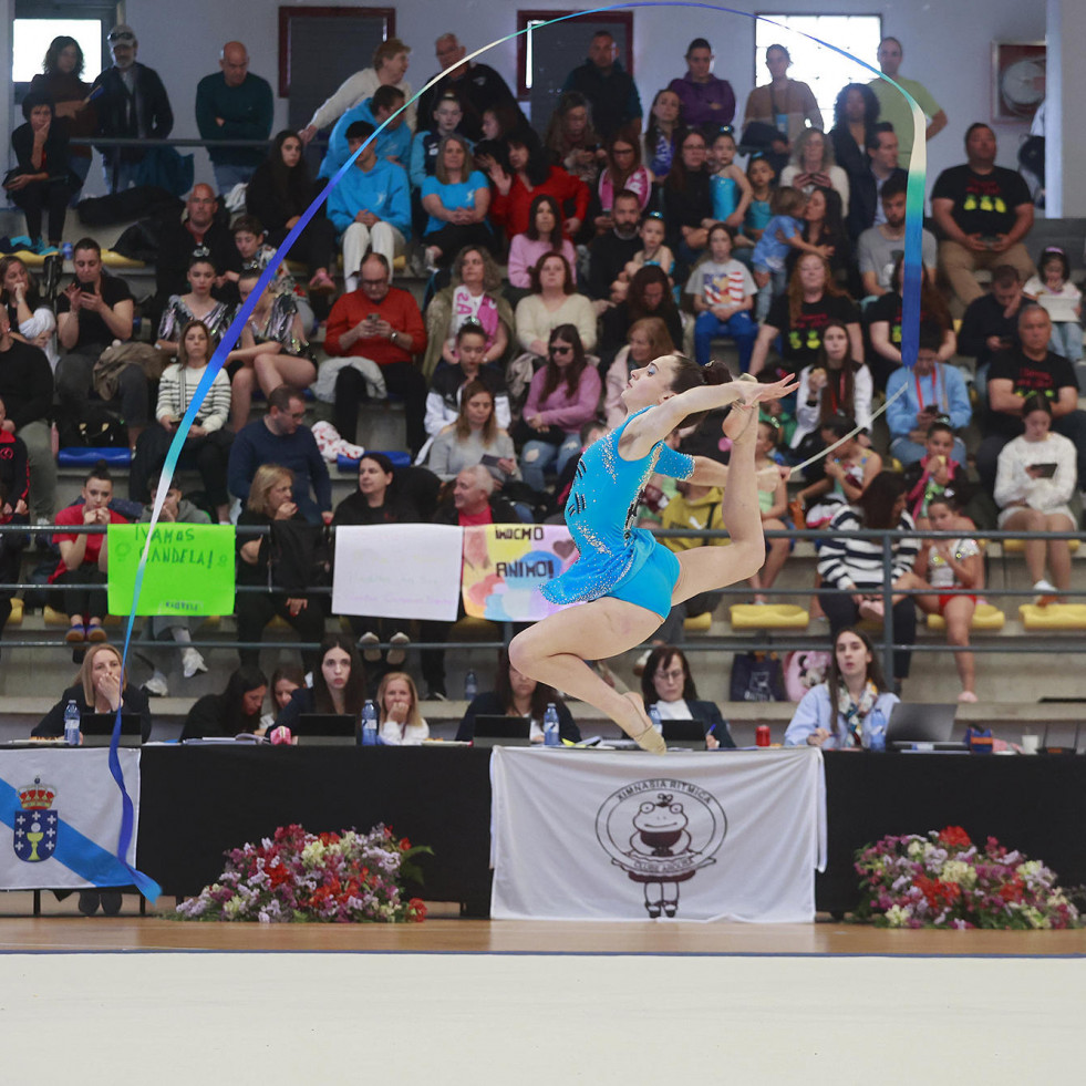 Vilanova vibra con la II Fase del Campeonato Provincial de Gimnasia Rítmica