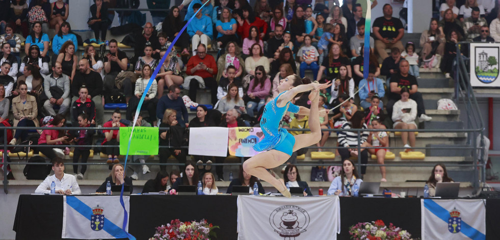 Vilanova vibra con la II Fase del Campeonato Provincial de Gimnasia Rítmica